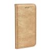 Лукзозен кожен калъф Magic Book със стойка за Samsung Galaxy A8 Plus 2018 A730 - златист