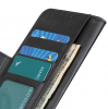 Луксозен кожен калъф Magnet Book със стойка за Motorola Moto G37 - черен