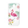 Силиконов калъф / гръб / TPU за Samsung Galaxy J7 2017 J730 - прозрачен / Summer Flamingo