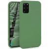 Луксозен силиконов калъф / гръб / Nano TPU за Samsung Galaxy A32 4G - тъмно зелен