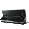 Луксозен калъф Flip тефтер S-View със стойка KALAIDENG Sun Series за Samsung Galaxy A3 SM-A300F / Samsung A3 - черен