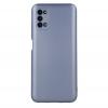 Силиконов калъф / гръб / TPU кейс Metallic Cover за Samsung Galaxy A02s - светло син
