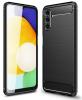 Силиконов калъф / гръб / TPU кейс за Samsung Galaxy A13 5G / A04s - черен / carbon