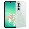 Луксозен силиконов калъф / кейс / Crystal Case TPU за Samsung Galaxy A26 5G - прозрачен / брокат