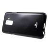 Луксозен силиконов калъф / гръб / TPU Mercury GOOSPERY Jelly Case за Samsung Galaxy A6 Plus 2018 - черен