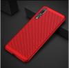 Луксозен твърд гръб за Samsung Galaxy A70 - червен / Grid