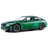 Метална кола с отварящи се врати капаци светлини и звуци BMW M8 Manhart MH8 800 1:24 - червен / зелен