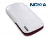 Nokia 701 - Оригинален кожен калъф Slip бял