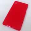 Силиконов калъф / гръб / TPU за Sony Xperia Z1 - червен