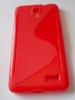 Силиконов калъф / гръб / TPU S-Line за Alcatel 6030D One Touch Idol - червен