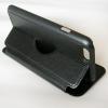 Луксозен кожен калъф Flip тефтер със стойка S-View за Apple iPhone 6 4.7'' - черен