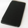 Калъф със силиконов капак Dot-View Flip Case за Samsung G900 Galaxy S5 - черен