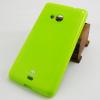Луксозен силиконов гръб / калъф / TPU Mercury JELLY CASE Goospery за Microsoft Lumia 535 - зелен