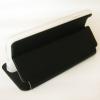 Луксозен кожен калъф Flip тефтер S-View FERRISE за Apple iPhone 6 4.7" - черен / със стойка и силиконов гръб