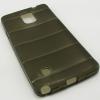 Силиконов калъф / гръб / TPU 3D за Samsung Galaxy Note 4 N910 - сив