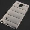 Силиконов калъф / гръб / TPU 3D за Samsung Galaxy Note 4 N910 - прозрачен