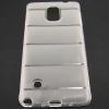Силиконов калъф / гръб / TPU 3D за Samsung Galaxy Note 4 N910 - прозрачен