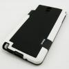 Силиконов калъф / гръб / Walnutt TPU за Samsung Galaxy Note 3 N9005 - черен / бял кант