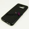 Луксозен силиконов калъф / гръб / TPU ROYCE за Samsung Galaxy S6 Edge G925 - черен / черен кант