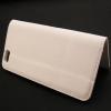 Кожен калъф Flip тефтер S-View със стойка за Apple iPhone 6 4.7'' - бял
