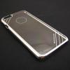 Луксозен твърд гръб / капак / MEEPHONG за Apple iPhone 6 Plus 5.5'' - прозрачен със сребрист кант