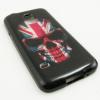 Силиконов калъф / гръб / TPU за Samsung Galaxy S5 mini G800 / Samsung S5 Mini - Skull / British Flag
