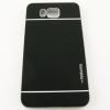 Луксозен твърд гръб / капак / MOTOMO за Samsung Galaxy Alpha G850 - черен