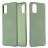 Луксозен силиконов калъф / гръб / Nano TPU за Samsung Galaxy S21 Ultra - тъмно зелен