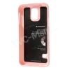 Луксозен силиконов гръб / калъф / TPU Mercury за Samsung Galaxy S5 G900 - JELLY CASE Goospery / розов с брокат