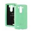 Луксозен силиконов калъф / гръб / TPU Mercury GOOSPERY Jelly Case за LG G4 - светло зелен