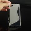 Силиконов калъф / гръб / TPU S Line за Sony Xperia Z5 Compact / Xperia Z5 mini - прозрачен