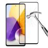 5D full cover Tempered glass Full Glue screen protector Samsung Galaxy A22 5G / Извит стъклен скрийн протектор с лепило от вътрешната страна за Samsung Galaxy A22 5G - черен