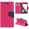 Калъф Flip тефтер Mercury GOOSPERY Fancy Diary със стойка за LG G4S / LG G4 S / LG G4 Beat - цикламен