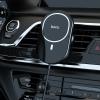 Магнитна стойка за кола с безжично зареждане Hoco CA90 Magnetic Wireless Charging / iPhone 12 Series - черна