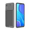 Луксозен силиконов калъф / гръб / TPU Auto Focus за Xiaomi Redmi 9A - черен / Carbon