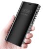 Луксозен калъф Clear View Cover с твърд гръб за Samsung J6 2018 - черен