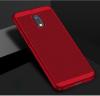 Луксозен твърд гръб за Nokia 5.1 2018 - червен / Grid