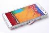 Луксозен силиконов калъф / гръб / TPU 3D за Samsung Galaxy Note 3 N9005 - чадър / червени сърца