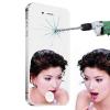 Стъклен скрийн протектор / Tempered Glass Protection Screen / за дисплей на Apple iPhone 5 / iPhone 5S - огледален / mirror