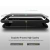 Луксозен силиконов калъф / гръб / TPU JOY за Huawei Honor 8 Lite - прозрачен / черен кант
