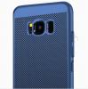 Твърд гръб за Samsung Galaxy S8 G950 - тъмно син / Grid