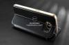 Луксозен калъф Flip тефтер S-View със стойка KALAIDENG Sun Series за Samsung Galaxy S7 G930 / Samsung S7 - черен