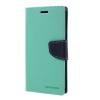 Калъф Flip тефтер Mercury GOOSPERY Fancy Diary със стойка за Samsung Galaxy S7 Edge+ / S7 Edge Plus - резеда