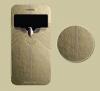 Луксозен калъф Flip тефтер S-View G-Case за Apple iPhone 6 4.7'' - златист