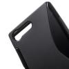 Силиконов калъф / гръб / TPU S-Line за Sony Xperia X Compact F5321 / X Mini - черен