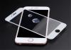 Скрийн протектор извит ТПУ / мек / удароустойчив Full Screen за Apple iPhone 7 / iPhone 8 - бял