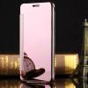 Луксозен калъф Clear View Cover с твърд гръб за Samsung Galaxy A5 2016 A510 - розов