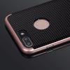 Оригинален гръб LIKGUS за Apple iPhone 7 Plus - черен / Rose Gold кант