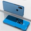 Луксозен калъф Clear View Cover с твърд гръб за Samsung Galaxy A40 - син