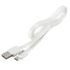 Оригинален USB кабел REMAX Platinum RC-044i 1m / USB Charging Data Cable за Apple iPhone 5 / iPhone 5S / iPhone SE / iPhone 6 / iPhone 6 Plus / iPhone 7 / iPhone 7 Plus - Бял / плосък